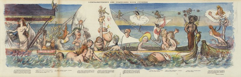 Illustration för Le Rire av Charles Leandre