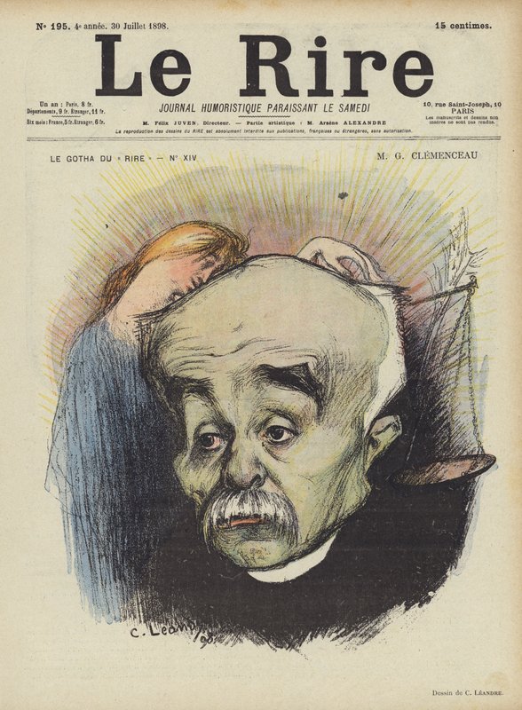 Illustration för Le Rire av Charles Leandre