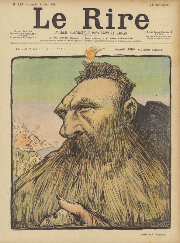 Illustration för Le Rire av Charles Leandre