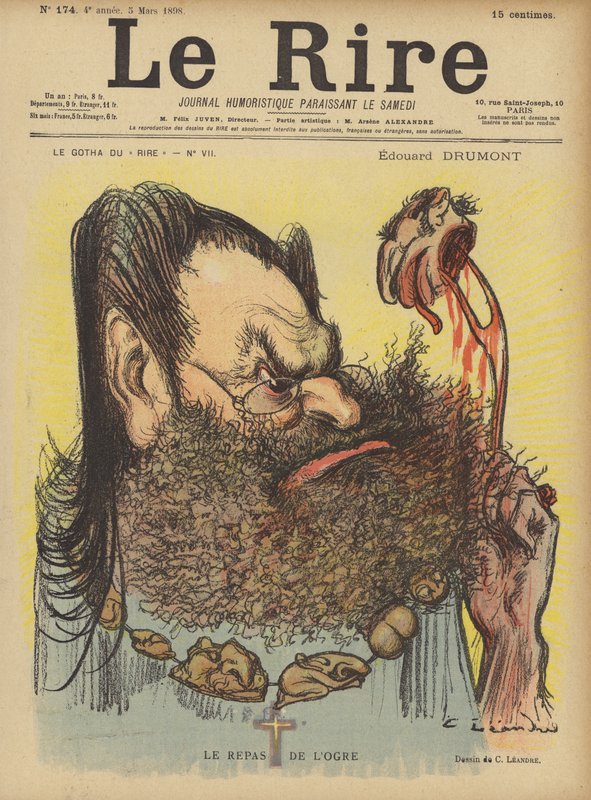 Illustration för Le Rire av Charles Leandre