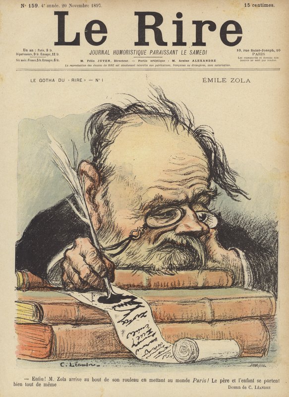 Illustration för Le Rire av Charles Leandre
