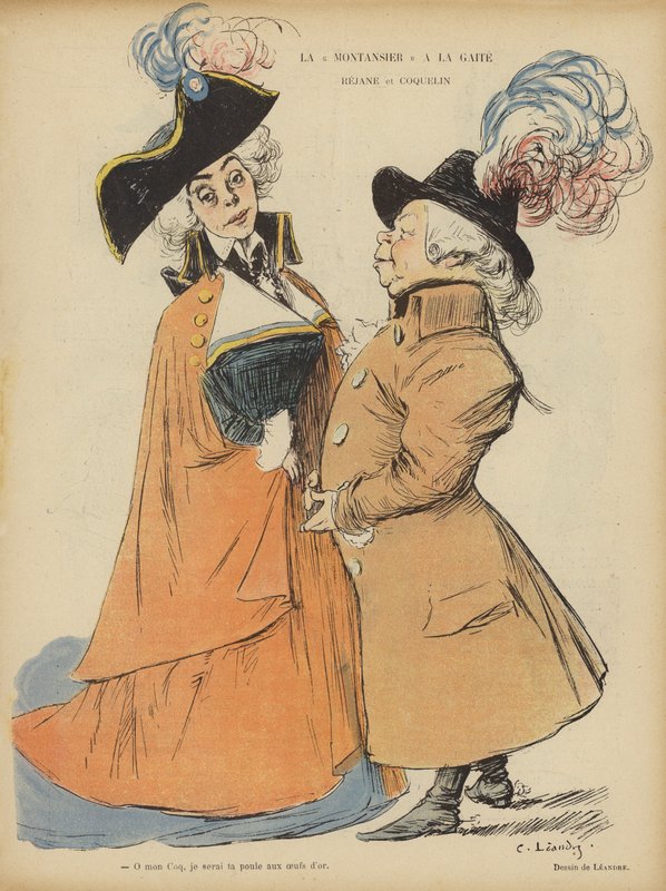 Illustration för Le Rire av Charles Leandre