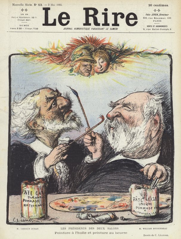 Illustration för Le Rire av Charles Leandre