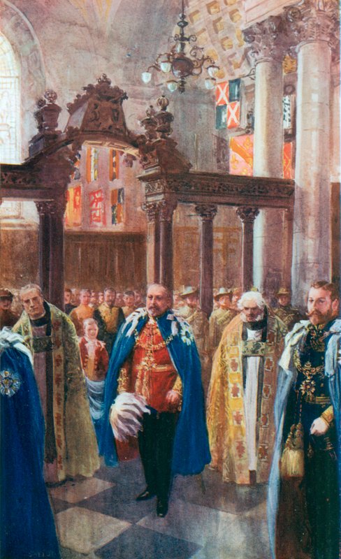 Invigning av kapellet St. Michael och St. George i St. Paul