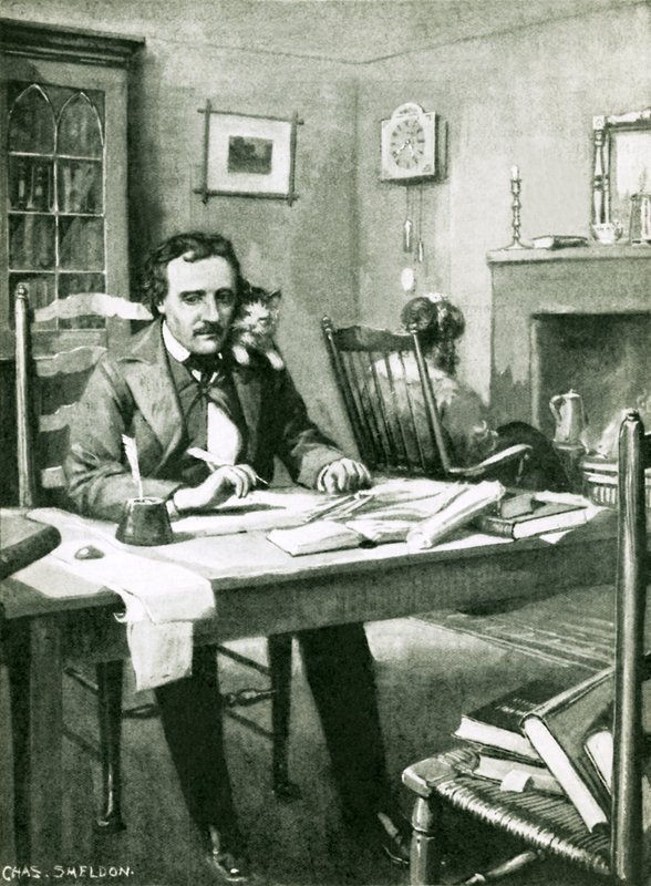 Poe i arbete under Catalinas ögon av Charles Mills Sheldon