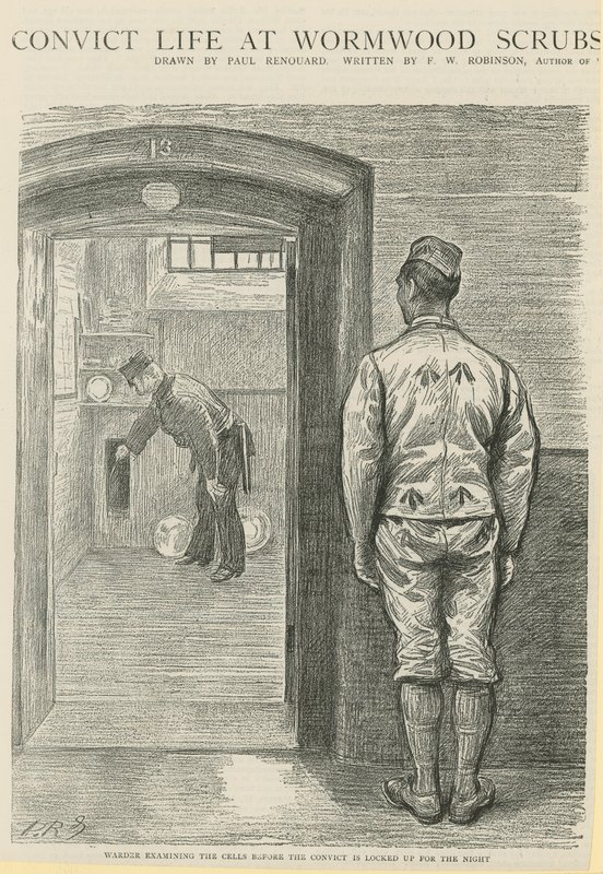 Fängelseliv på Wormwood Scrubs av Charles Paul Renouard