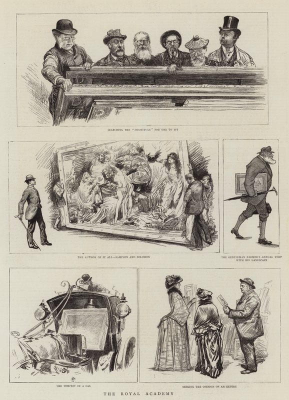 Kungliga Akademien av Charles Paul Renouard