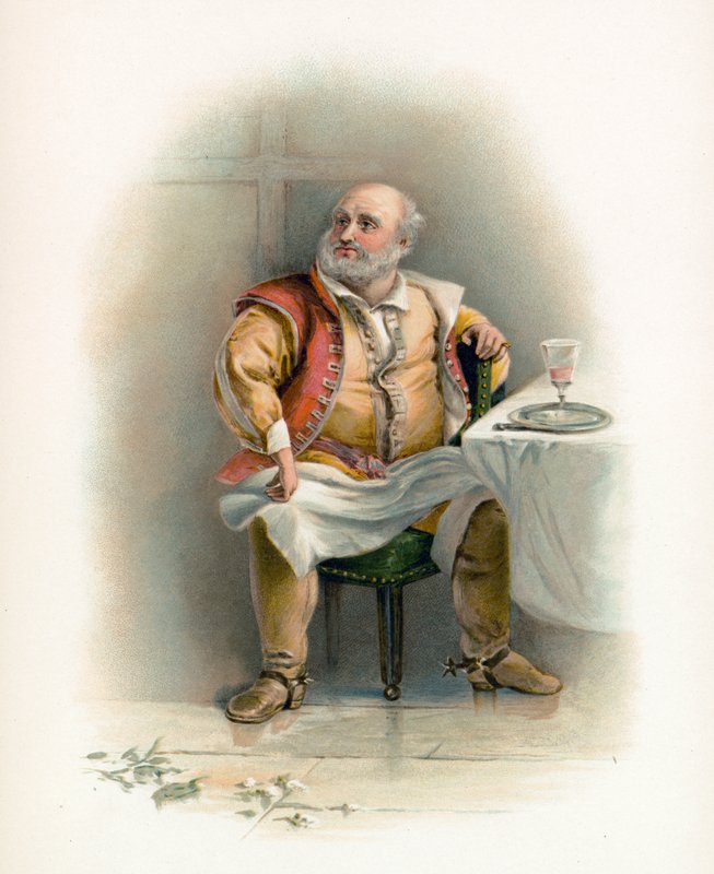 Falstaffswed a Shakespeare av Charles Robert Leslie