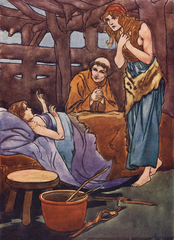 St David och den döde pojken av Charles Robinson