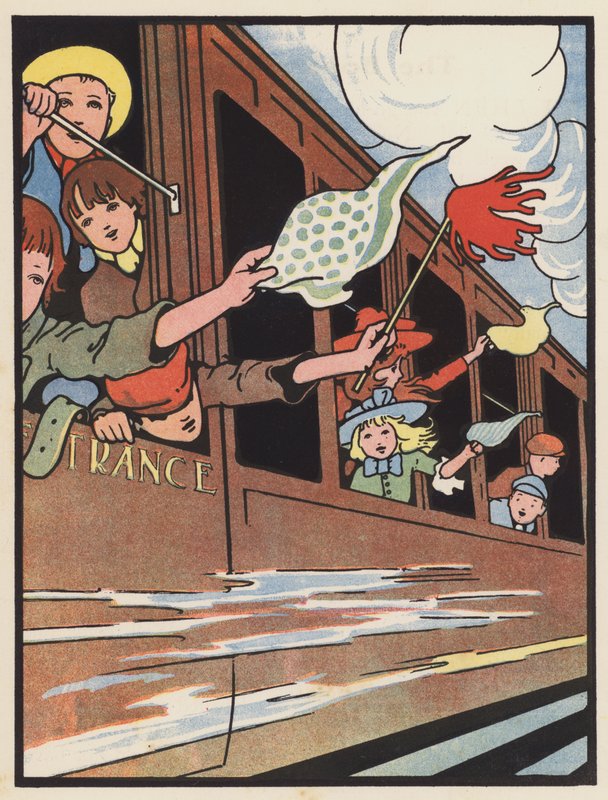 Barnens utflyktståg av Charles Robinson