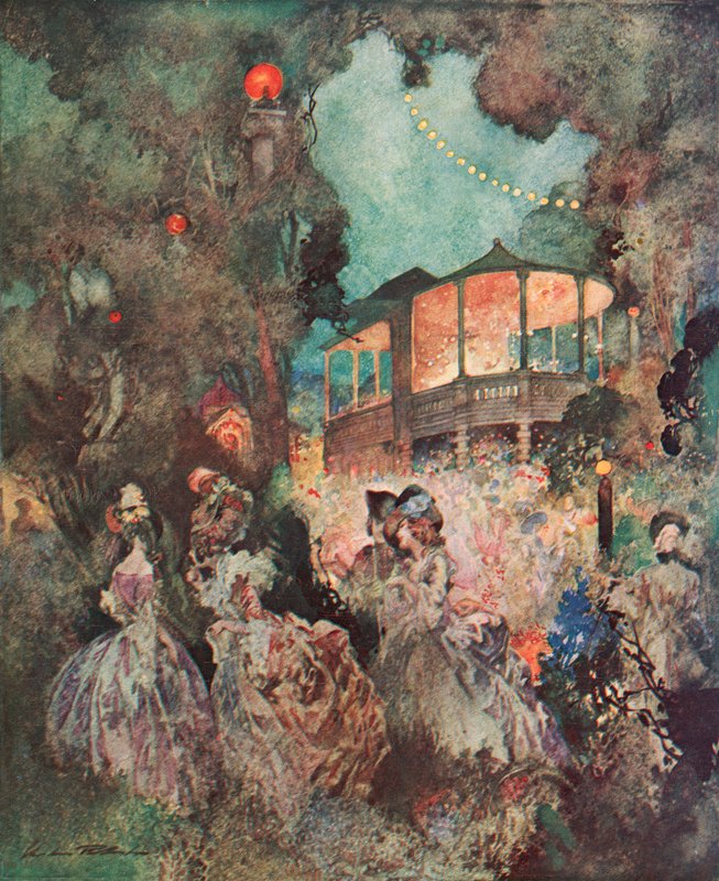 The Orchestra, Vauxhall Gardens av Charles Robinson
