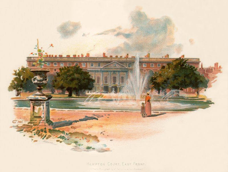 Hampton Court, East Frontswed av Charles Wilkinson