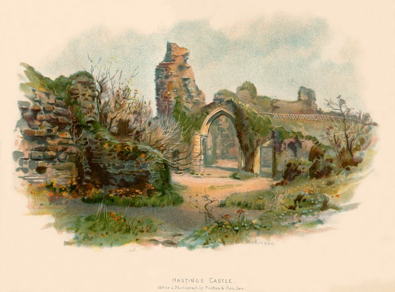 Hastings slott av Charles Wilkinson