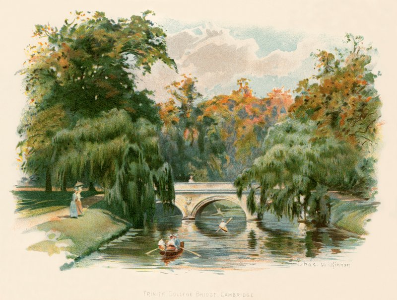 Trinity College Bridge, Cambridgeswed av Charles Wilkinson