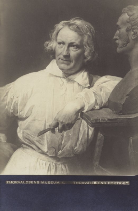 Bertel Thorvaldsen, dansk skulptör av Christoffer Wilhelm Eckersberg