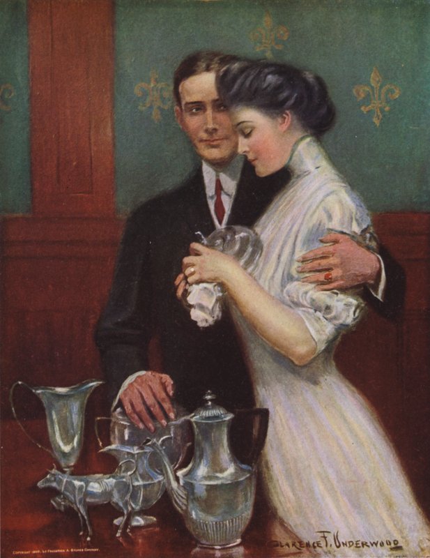 Tvinga silvret av Clarence F. Underwood