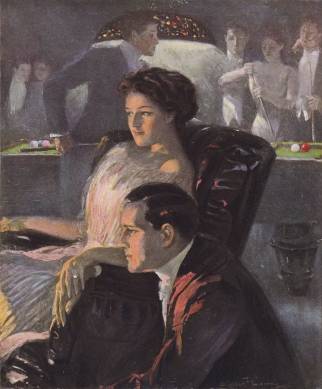 De enda två på hemmafesten av Clarence F. Underwood