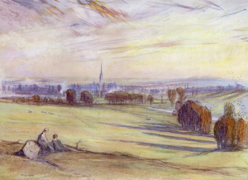 John Keats, sonett IV av Claude Shepperson