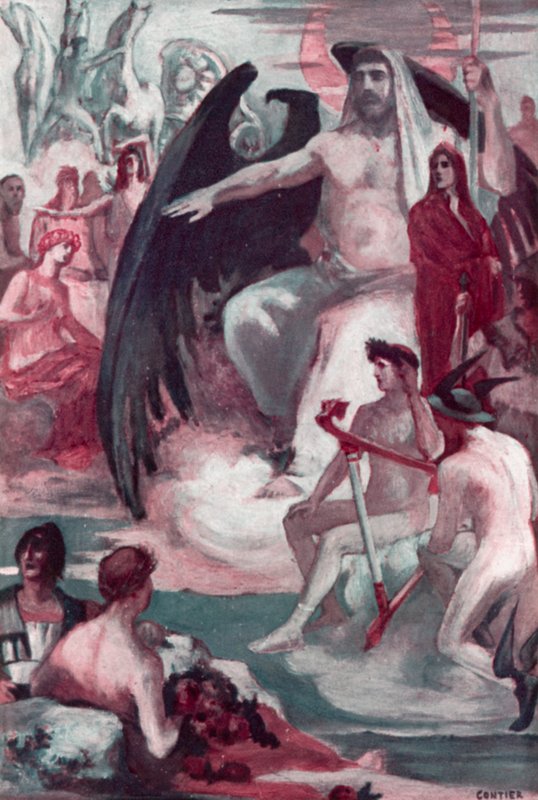 Illustration till Iliaden av Homeros av Clement Goutier