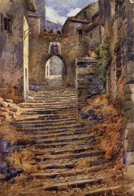 The Gate of the Valley, Affile av Commendator Formilli