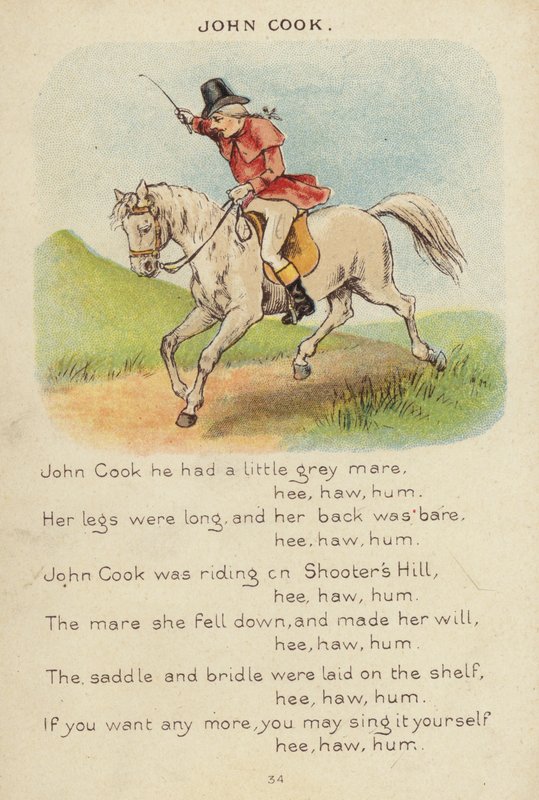 Nursery rim: John Cook (chromolitho) av Constance Haslewood