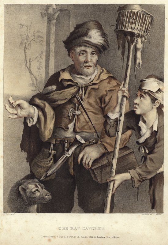 Råttfångaren av Cornelis Visscher