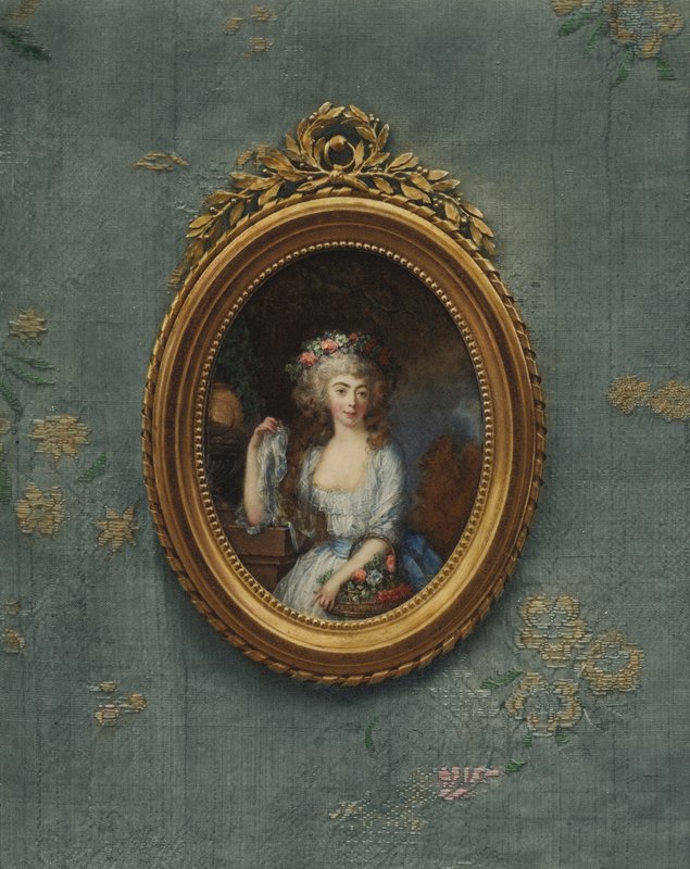 Porträtt av prinsessan Louise av Hessen-Darmstadt av Cornelius Hoyer