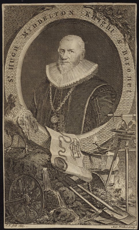 Hugh Myddleton av Cornelius Janssen van Ceulen