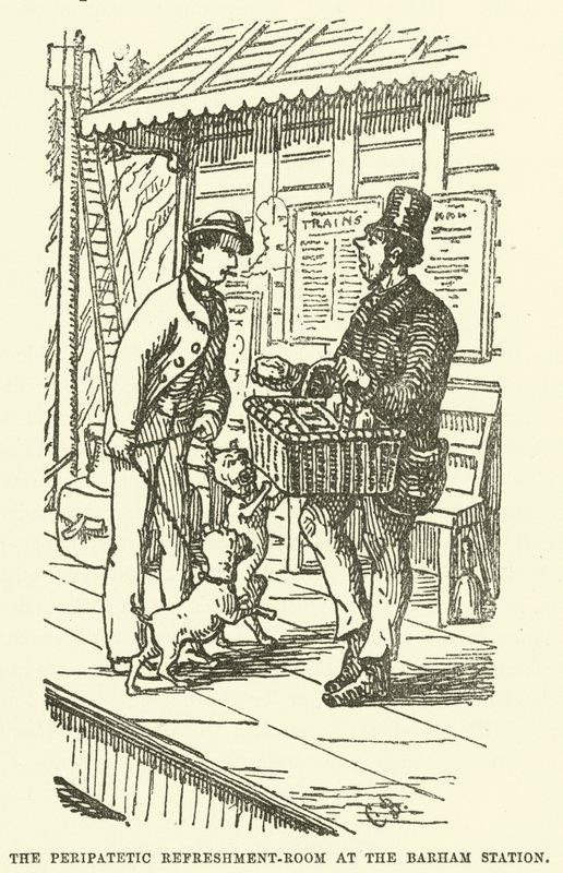 Illustration för Little Mr Bouncer och hans vän Verdant Green av Cuthbert Bradley