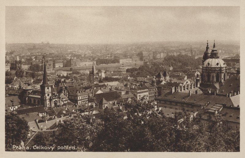 Översikt över Prag av Czech Photographer