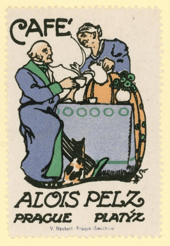 Café Alois Peltz, Prag av Czech School