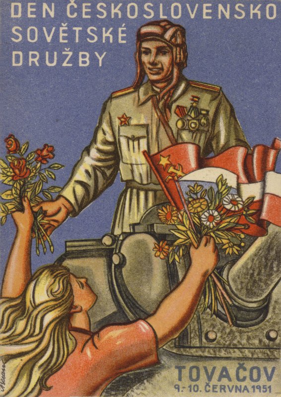 Tjeckoslovakiska - sovjetisk vänskapsdag, 1951 av Czech School