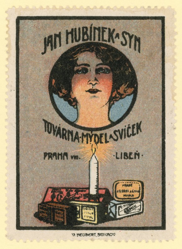 Jan Hubinek och Son tvål- och ljusfabrik av Czech School