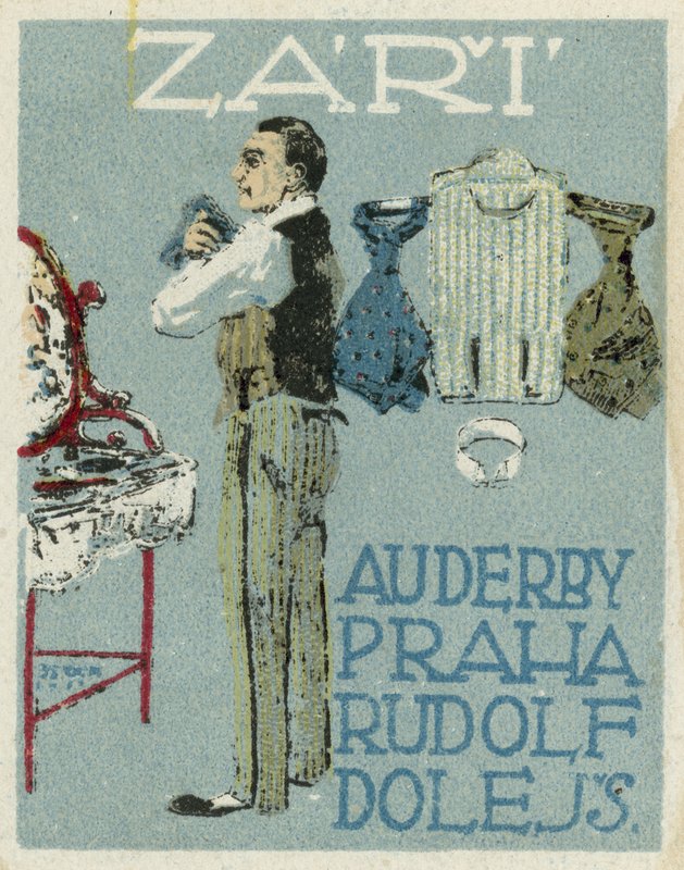 september. Au Derby Rudolf Dole mode, Prag av Czech School