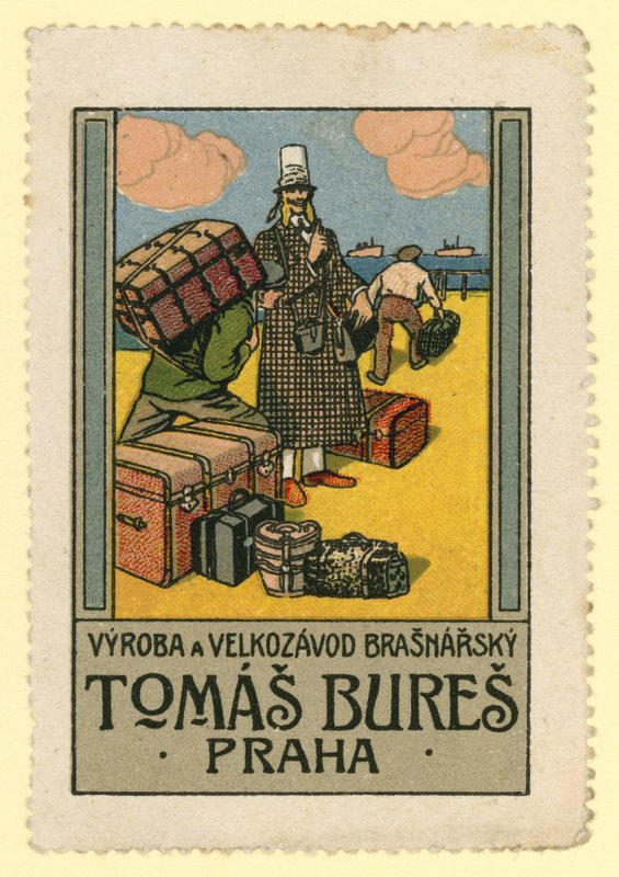 Tomas Bures reseväskor, Prag av Czech School