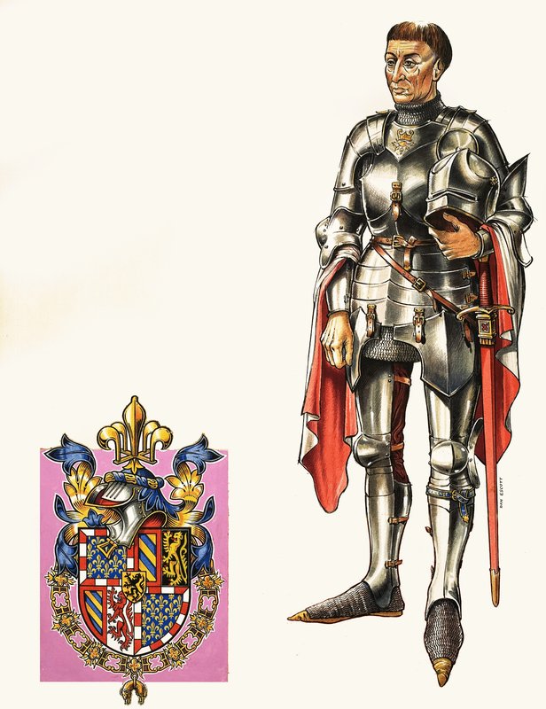 Valois hertigar av Burgund Filip "den gode av Dan Escott