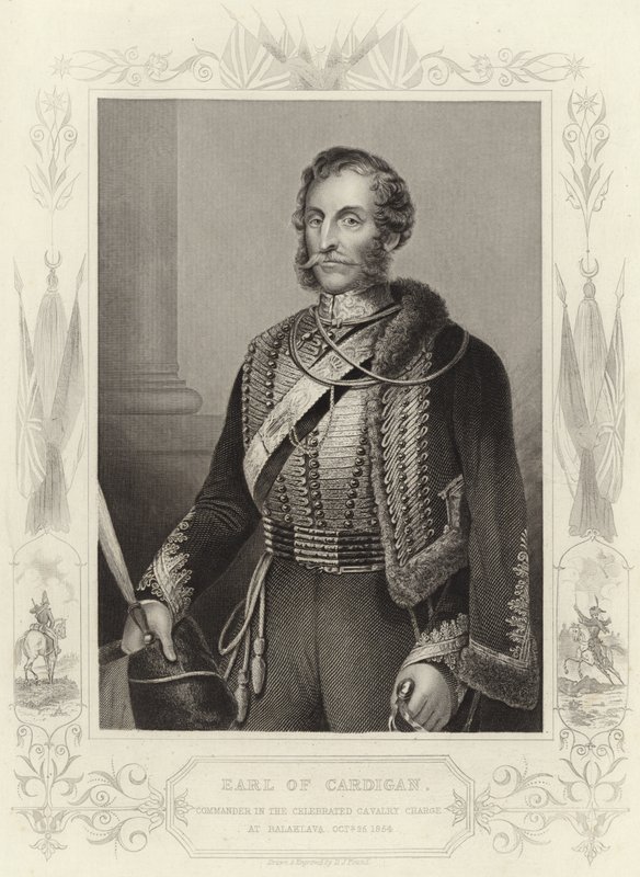 Earl of Cardigan (gravyr) av Daniel John. Pound
