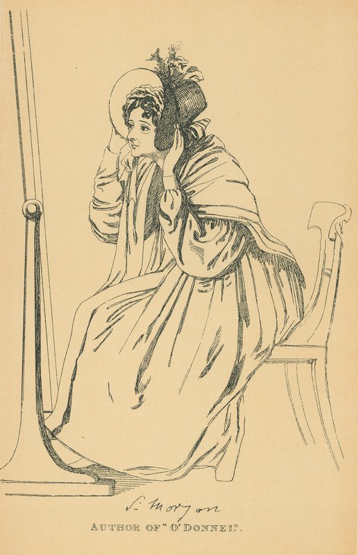 Lady Morgan av Daniel Maclise