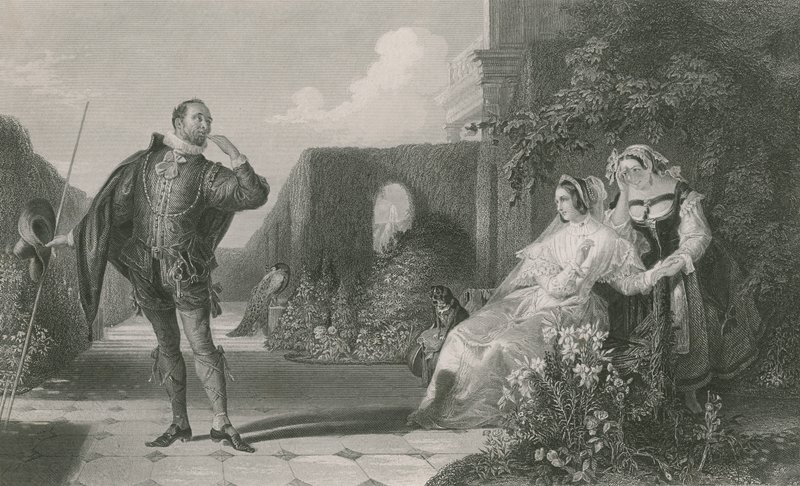 Malvolio, tolfte natten av Daniel Maclise