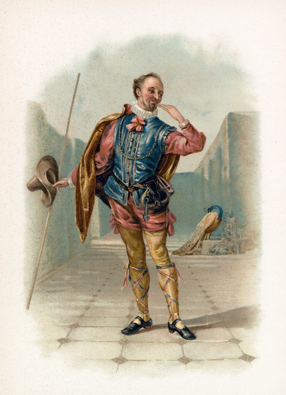 Malvolio kutoka Kumi na Mbili Nightswed av Daniel Maclise