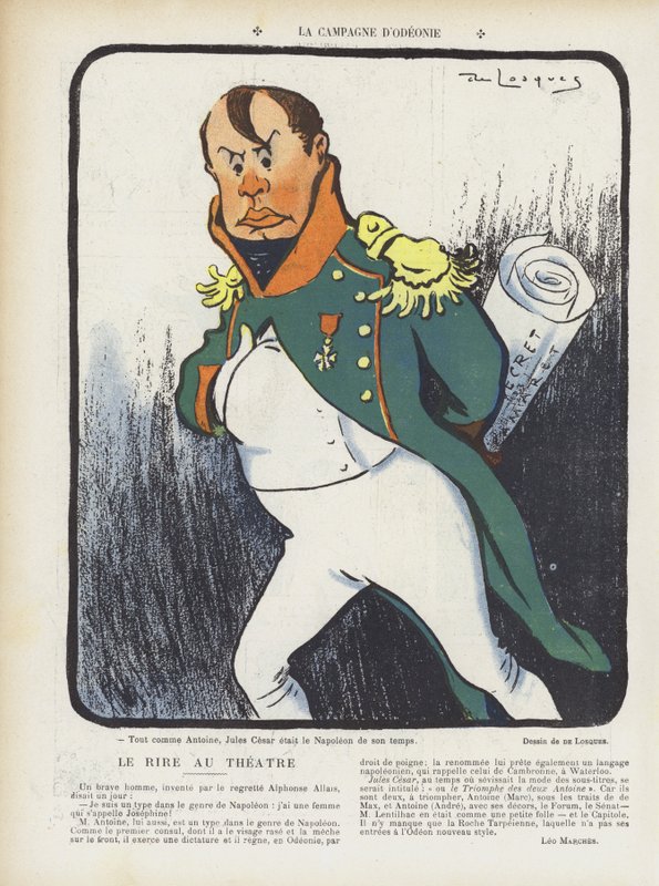 Illustration för Le Rire av Daniel de Losques