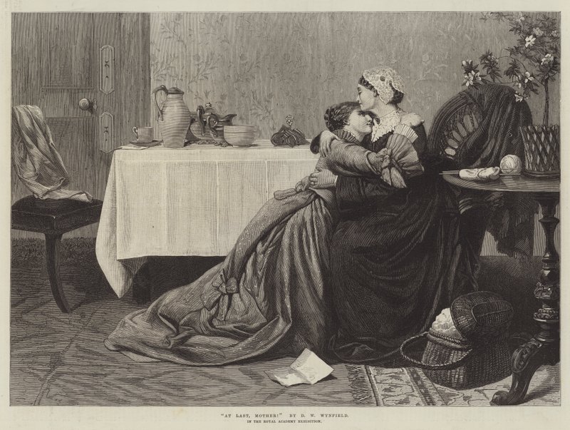 Äntligen, mamma! av David Wilkie