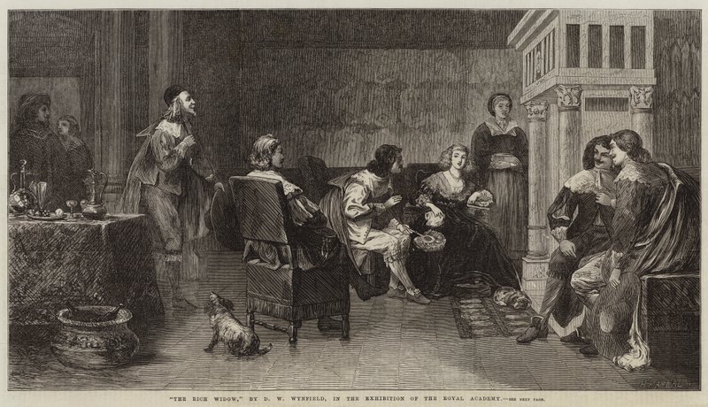 Den rika änkan av David Wilkie