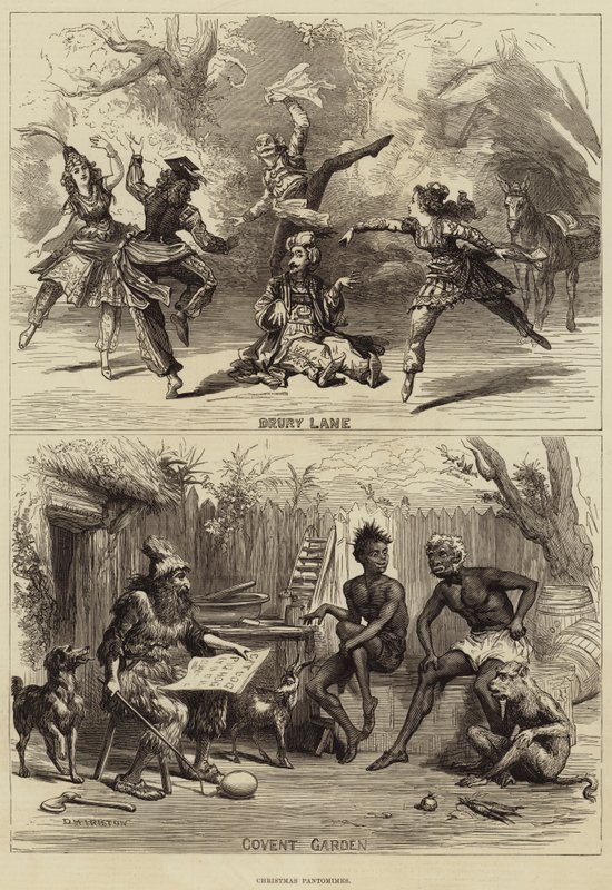 Julpantomimes av David Henry Friston