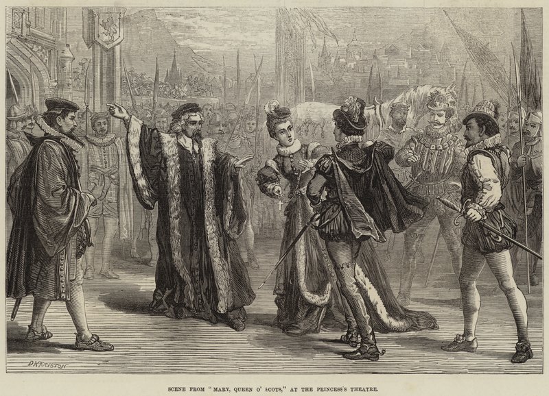 Scen från Mary, Queen of Scots, på Princess