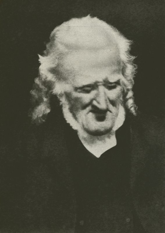John Henning, skulptör (s/v foto) av David Octavius (after) Hill