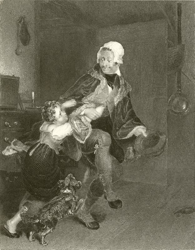 Ungkarls farbror av David Wilkie