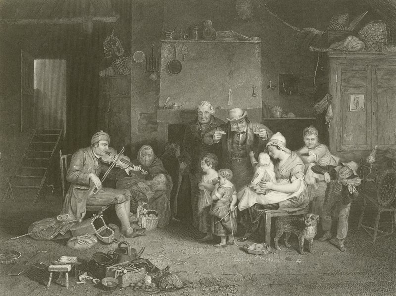 Den blinde spelmannen av David Wilkie
