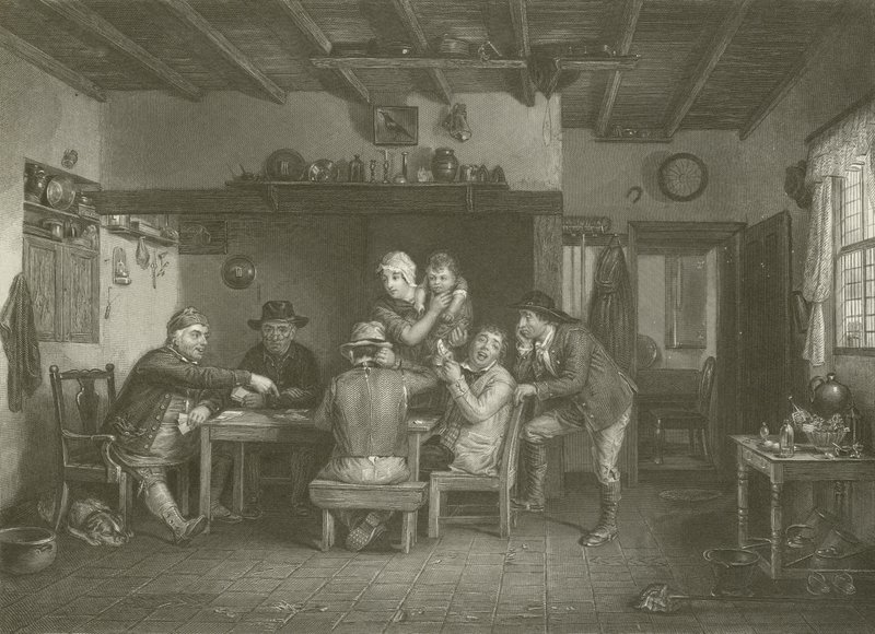 Kortspelarna av David Wilkie