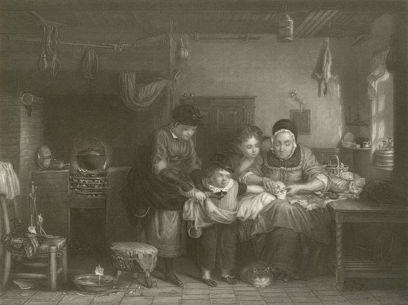 Skärande finger av David Wilkie